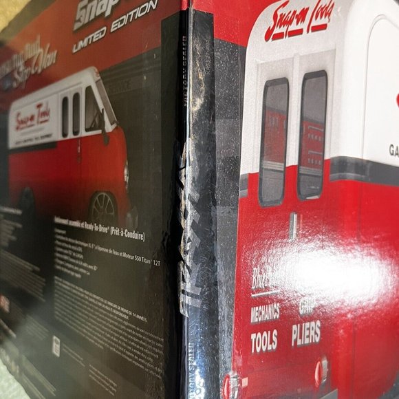Sealed Traxxas 1950 Hot Rod Ford Snap-On Tools 1:10 Scale 4WD RC Van 24” Box MIB - Picture 7 of 7